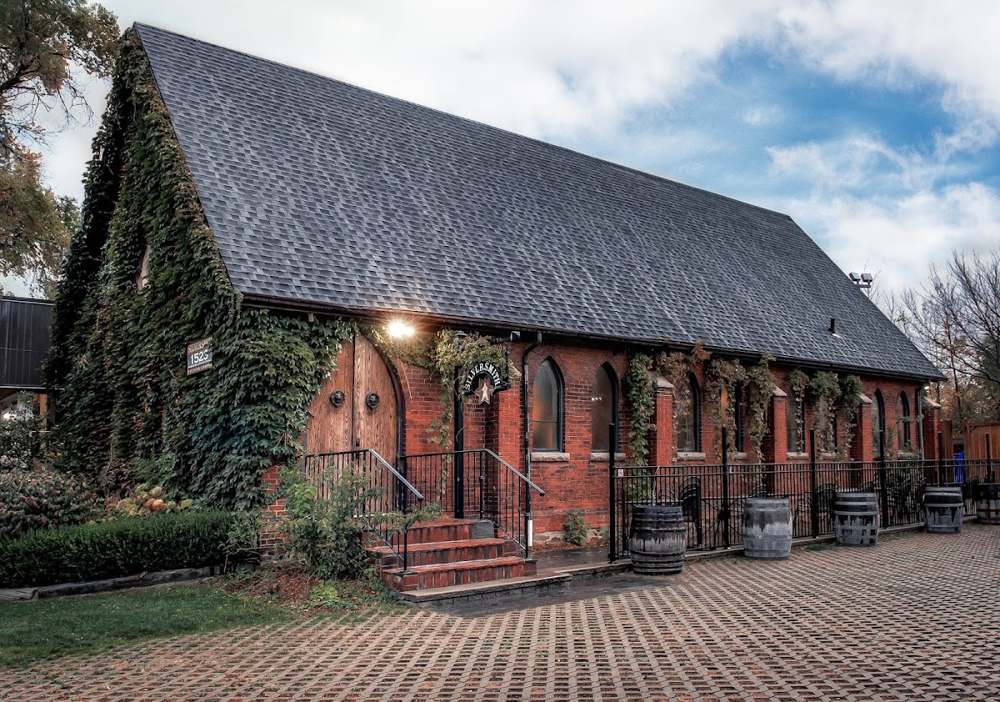 A craft brewery in a restored stone church